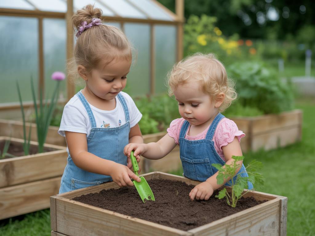 Créer un mini potager en famille : apprentissage et plaisir garanti pour les enfants