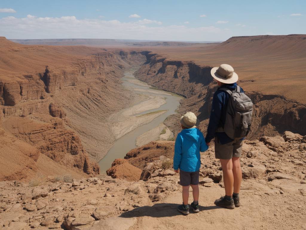 Fish river canyon namibie : randonnées, points de vue et astuces pour y aller avec des enfants