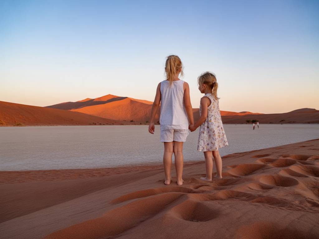 Deadvlei namibie en famille : lever de soleil, dunes géantes et idées d’activités ludiques pour les enfants