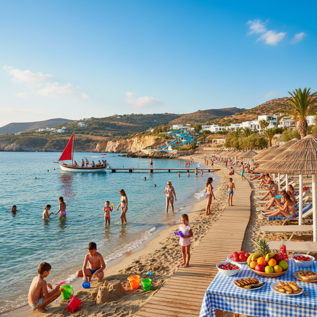 Vacances en crète avec des enfants : plages, activités et bonnes adresses familiales