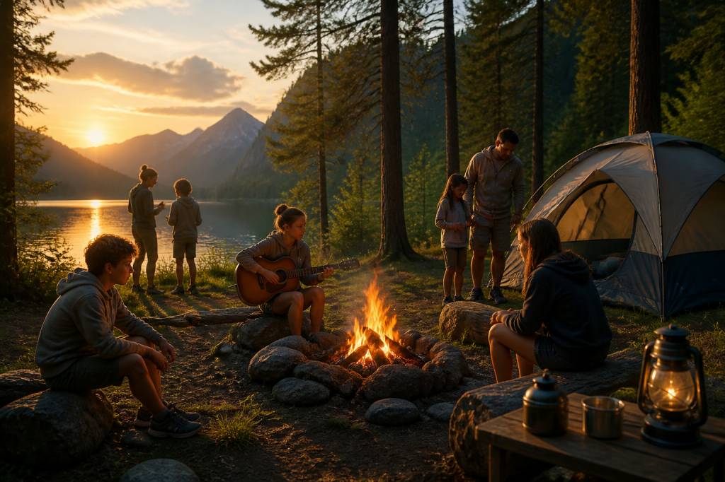 Camping club ado : activités et conseils pour des vacances en famille réussies