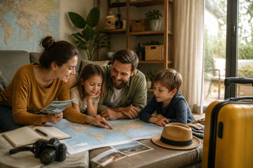 Agences voyages Nantes : comment préparer un voyage en famille sans stress