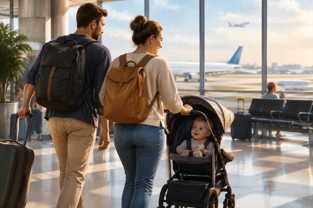 Voyager avec un bébé : conseils pratiques pour réussir son premier voyage en famille
