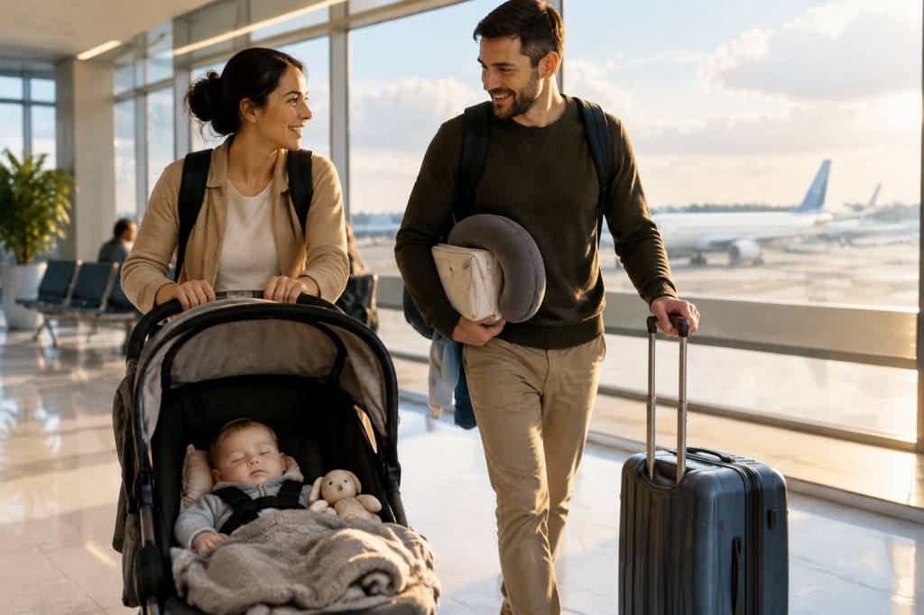 Voyager avec un nouveau né : conseils pratiques pour un voyage serein en famille