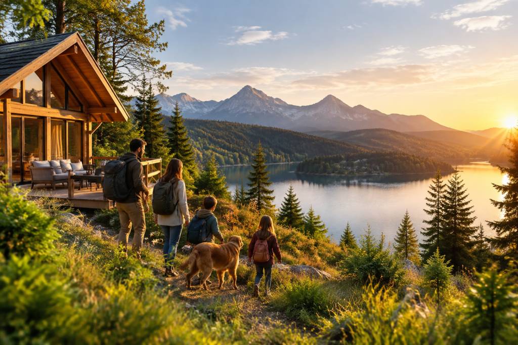 Les meilleurs refuges en famille pour une escapade nature inoubliable