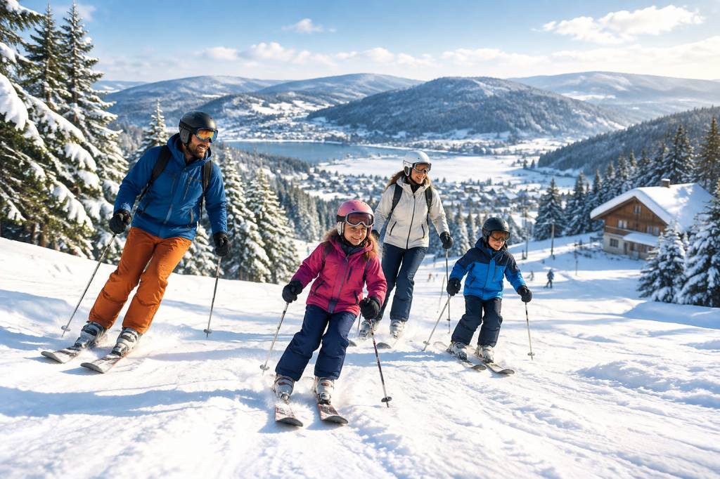 Station de ski familiale dans les Vosges : les meilleures destinations pour un séjour réussi en famille