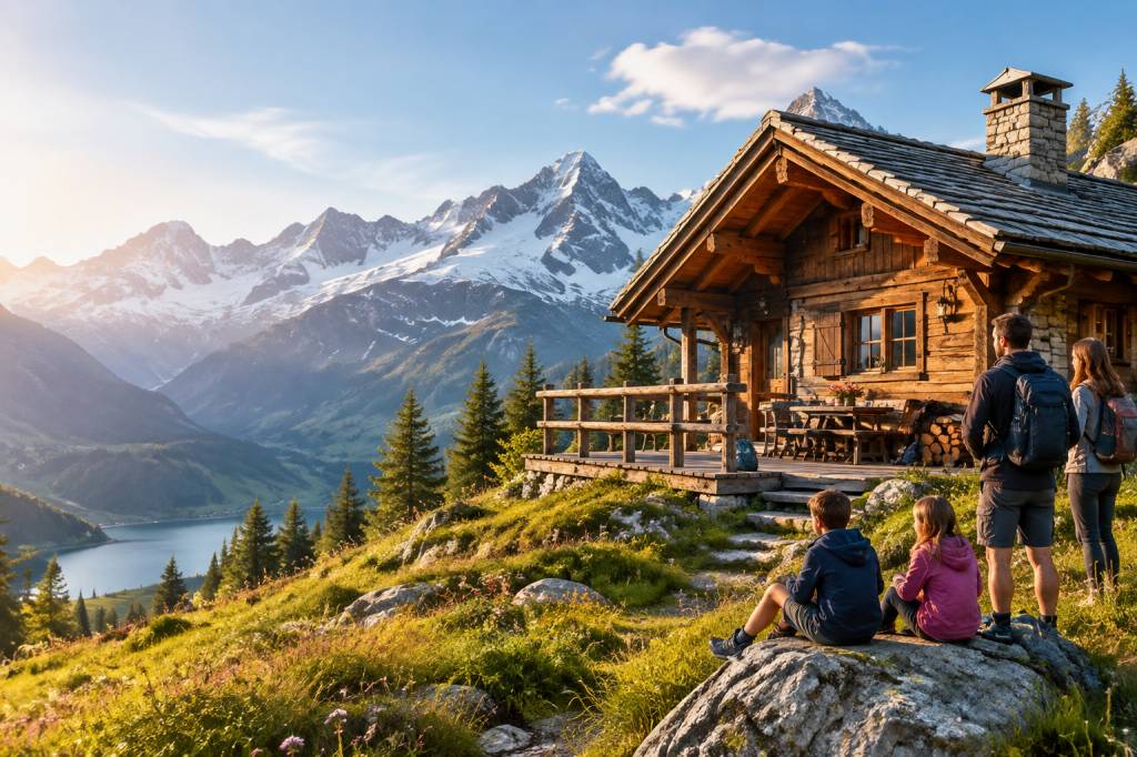 Cabane en Suisse : notre escapade familiale au cœur des montagnes