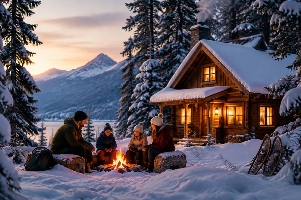 Cabane dans la neige en famille : conseils et idées pour une aventure magique