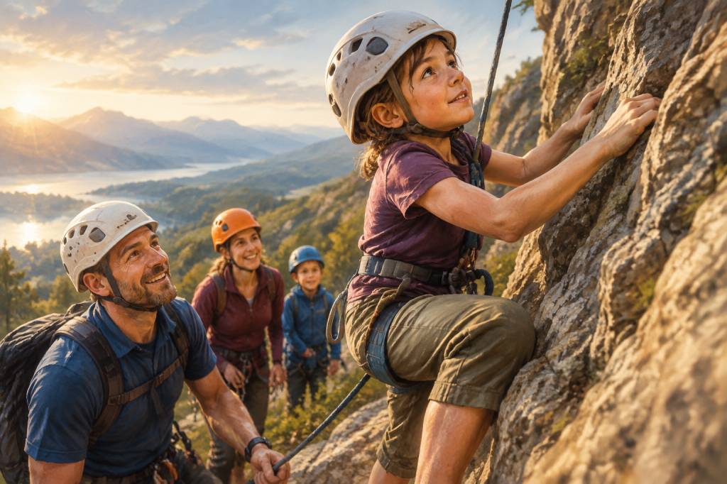 Escalade à partir de quel âge : conseils pour débuter en famille