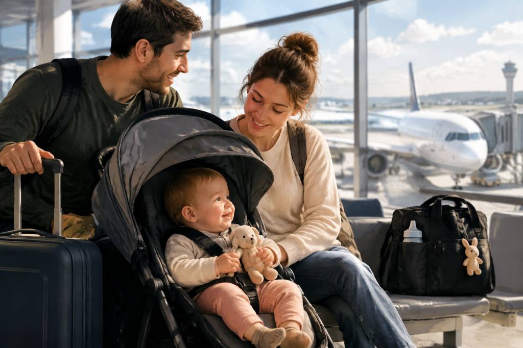 Prendre l’avion avec un bébé : conseils pratiques pour un voyage serein en famille
