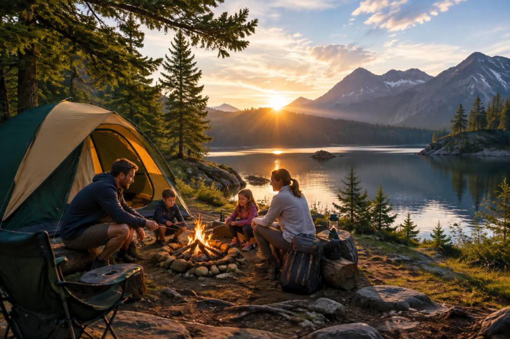 Camping en pleine nature en famille : conseils, destinations et astuces pour une aventure inoubliable
