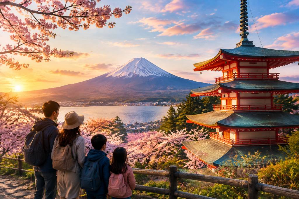 Les plus beaux paysages du Japon à découvrir en famille