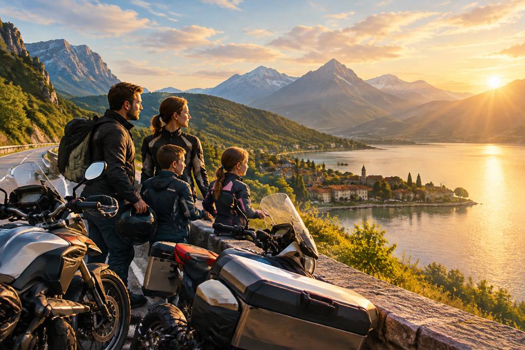 Aventure en moto en famille : conseils et itinéraires pour une escapade inoubliable