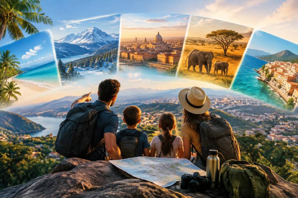 Comment choisir la meilleur destination 2026 pour voyager en famille ?